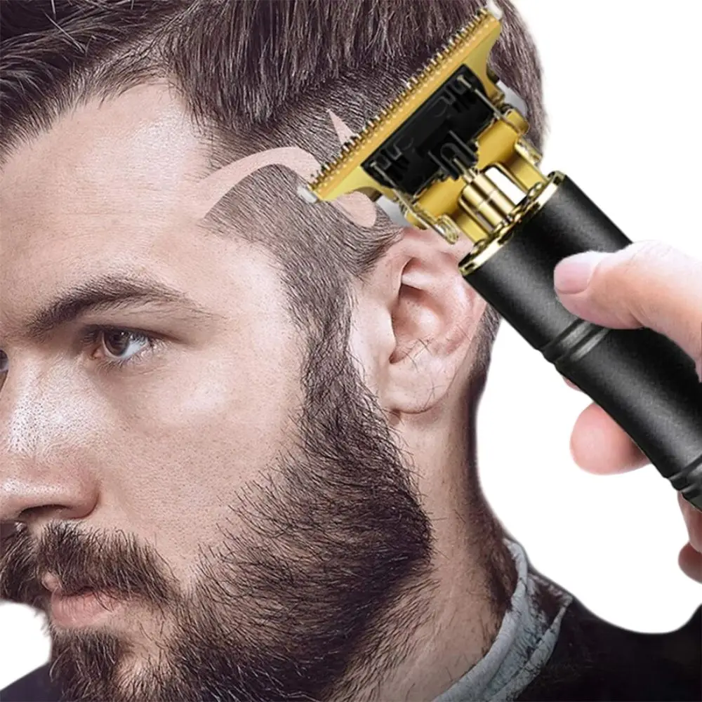 Electric Sculpture Barber Professional Grade Waterproof Oil Head Hair Clippers Cordless Bald Head Artifacts Hair Trimmer