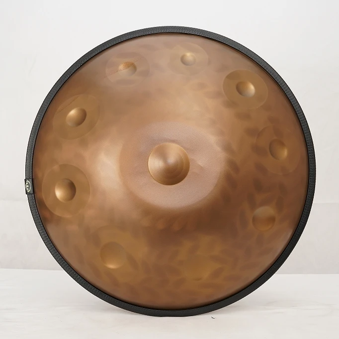 High-end Series Steel Tongue Drum Factory Direct Sale Handpan Drum D Kurd Hand Pan Drum