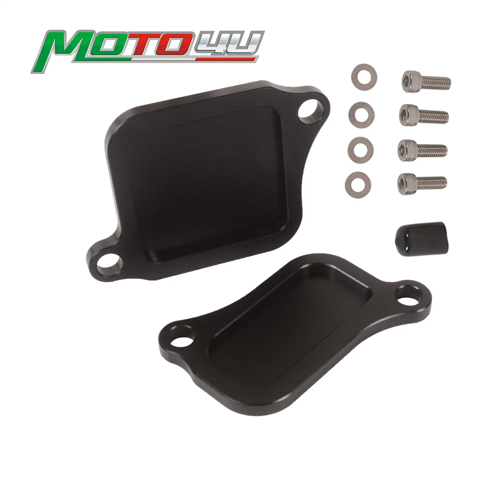 For TRIUMPH Daytona 675 675R 2013 2014 2015 2016 2017 Motorcycle Accessories Refit 2PCS Smog Block Off Plates Cover Fit