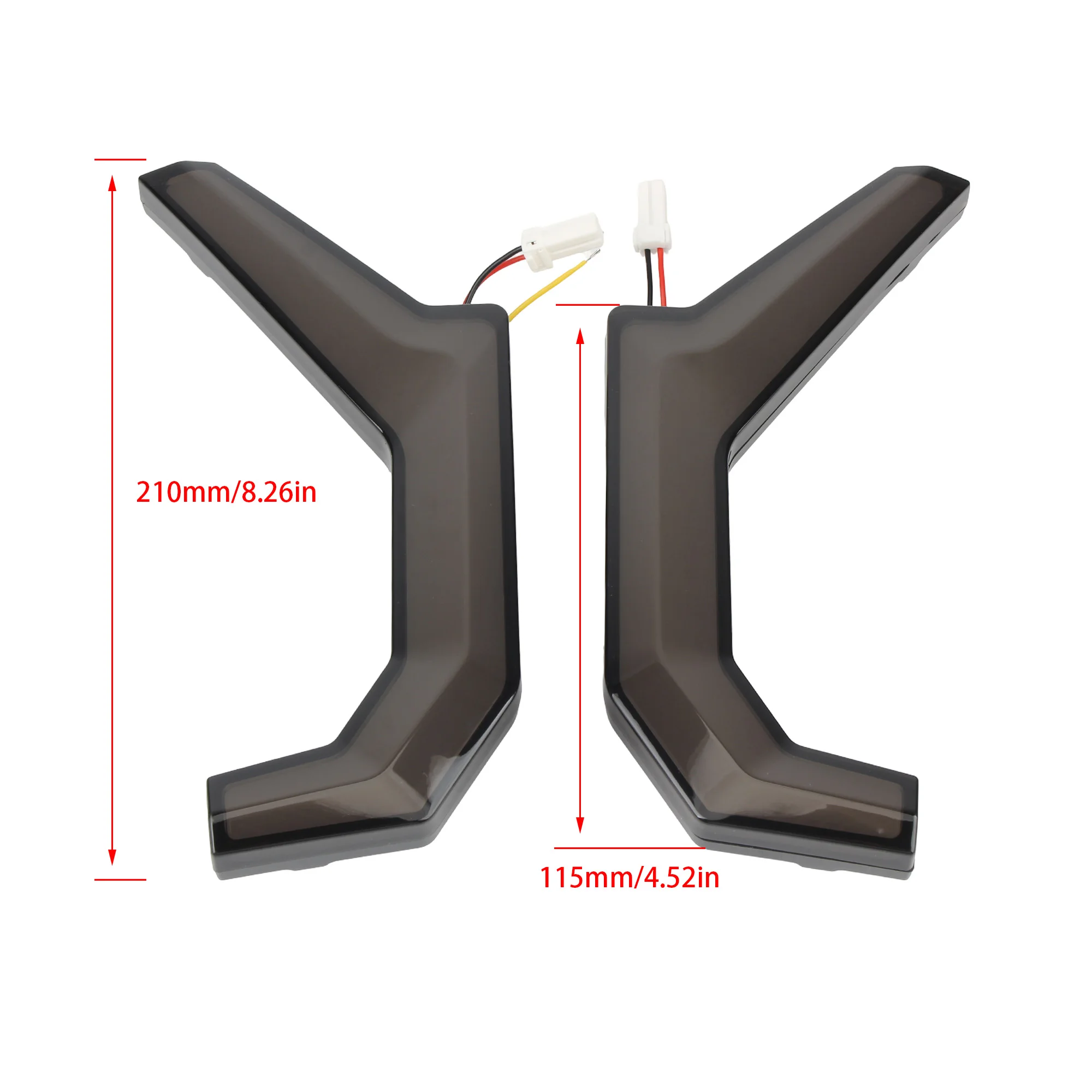 ATV UTV الجبهة بدوره مصباح إشارة ل بولاريس RZR XP XP4 1000 2014-2018 RZR RZR-4 RZR-S 900 2015-2020 رباعية الدراجة يوم مصباح جيد الإضاءة