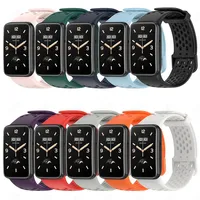 Silicone Strap For Xiaomi Mi Band 7 Pro Smart watch Replacement Sport Wrist Bracelet Watchband for xiaomi Band 7 Pro Correa