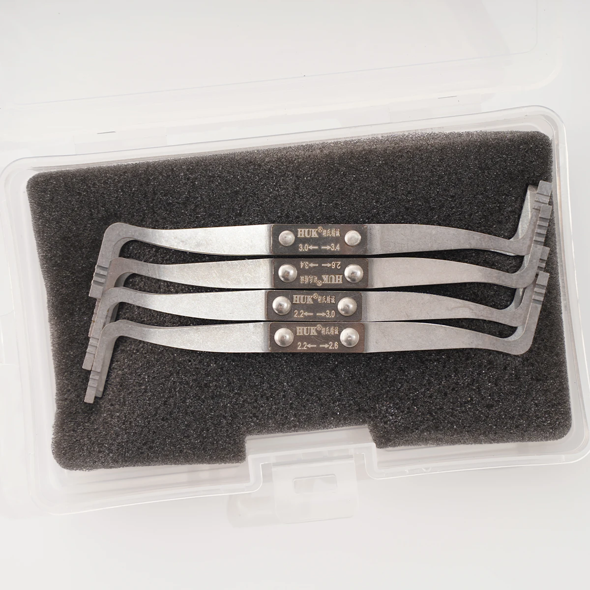 4pcs / set Auto Locksmith Y Tension Wrenches Tools for Car Adjustable Tool