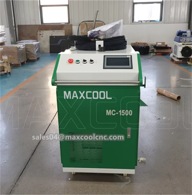 1.5kw 3kw Fiber Laser Cleaning Laser Cleaner for Cleaning Profile and Round Pipes Rust Removal