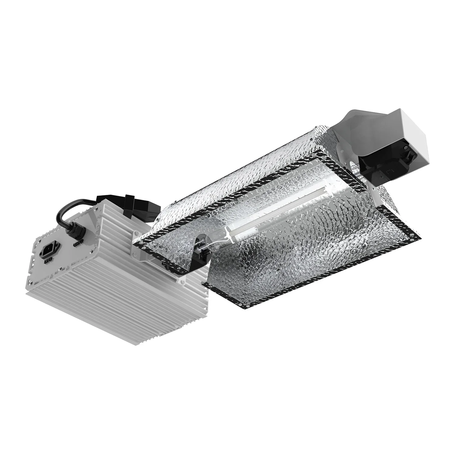 2026/Chin-Up Hydro High Output Lumens HPS MH Grow Light Fixture Enclosed Reflector