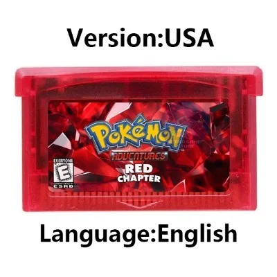 GBA Game Cartridge Pokemon Series Crown Flory Sky Unbound Quetzal geglazuurde Gaia Emerald Legacy videogameconsolekaart