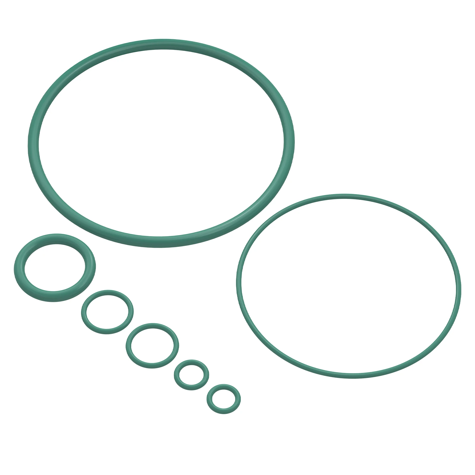 Bevinsee kit de substituição de anel o para tampa de filtro de óleo para bmw m52tu m54 e36 e46 e39 e60 e61 x3 x5 z3 z4 323i 325i 328i 330i