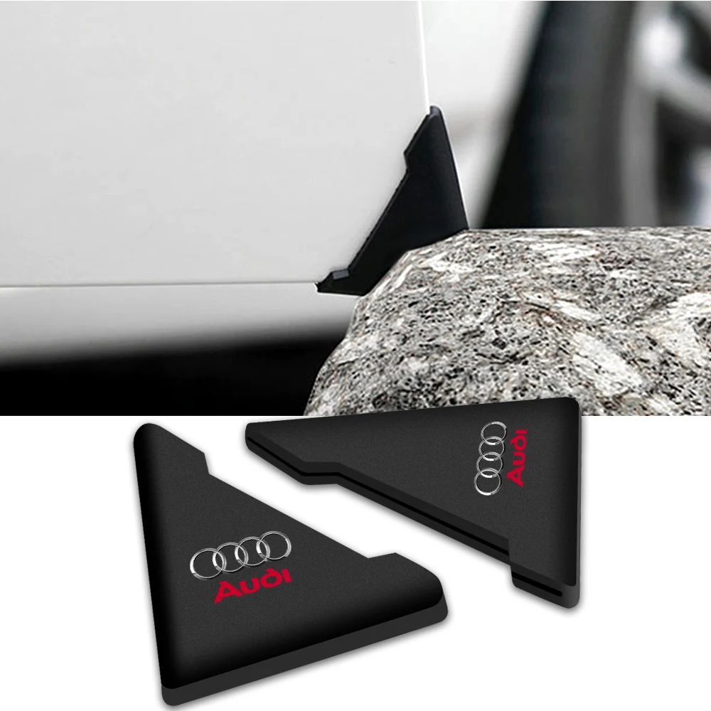 

Car Door Corner Anti-collision Covers Silicone Anti-Scratch Protector Decal for Audi A1 A3 A4 B5 B7 B8 A5 A6 C7 A7 A8 Q3 Q5 Q7