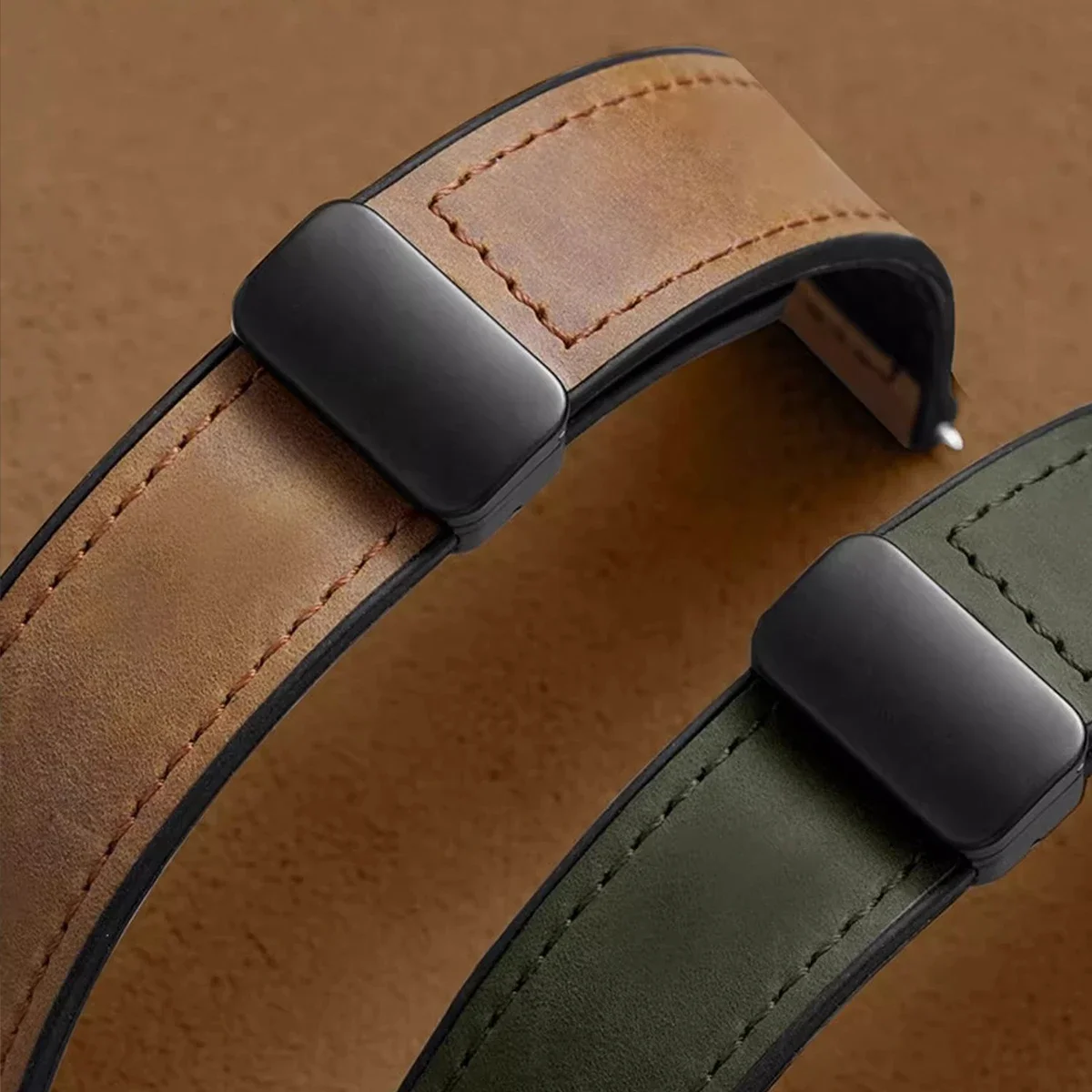 Magnetisches Silikon-Lederarmband für Samsung Galaxy Watch 8 44 mm 40 mm 8 Classic 46 mm Ultra 2 Bands Armband für Galaxy Ultra 47 mm