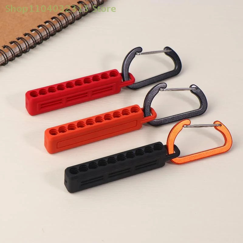 1/2PC Hex Shank Screwdriver Bit Holder Portable 10 Holes Storage Case Organizer Screw Driver Head Drill Bits Stand Case Tools