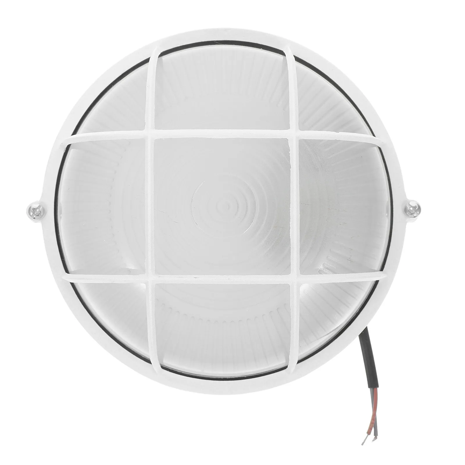 E27 Sauna Light Fixture Glass Lamp for Steam Room – Durable Outdoor Cage Design, Easy Installation