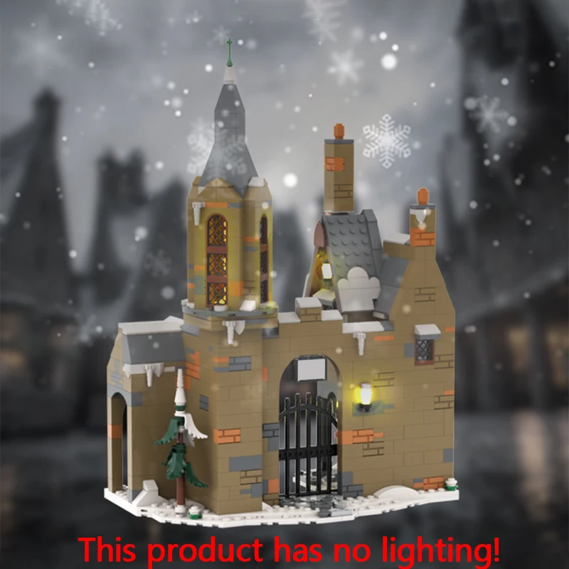 Popular Magical Movie Model MOC Building Bricks Village Entrance Modular Technology Gifts Holiday Assemble Children Toys Suit