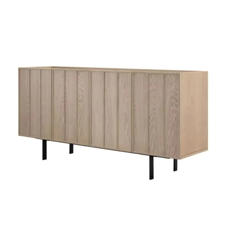 

Modern Minimalist Wooden Large Storage 2 Door Sideboard