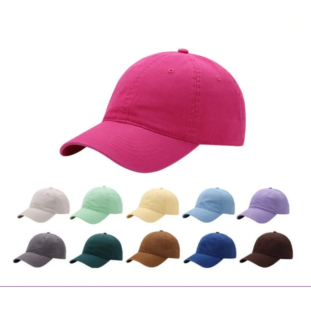 

Baseball cap, solid color, versatile sun protection and sunshade cap, duckbill cap, unisex ins trendy brand hat