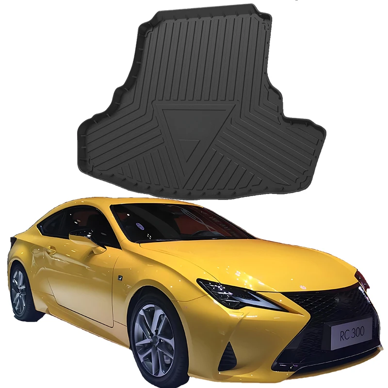 

Upgrade TPE Car Rear Trunk Mats Storage Pads Cargo Tray Dustproof Waterproof Protecion Cushion For Lexus RC300 2016-2024