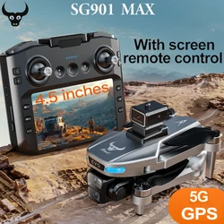SG901 MAX Drone Professional HD Camera FPV Brushless Obstacle Avoidance Remote Control With Screen Foldable RC Quadcopter Toy