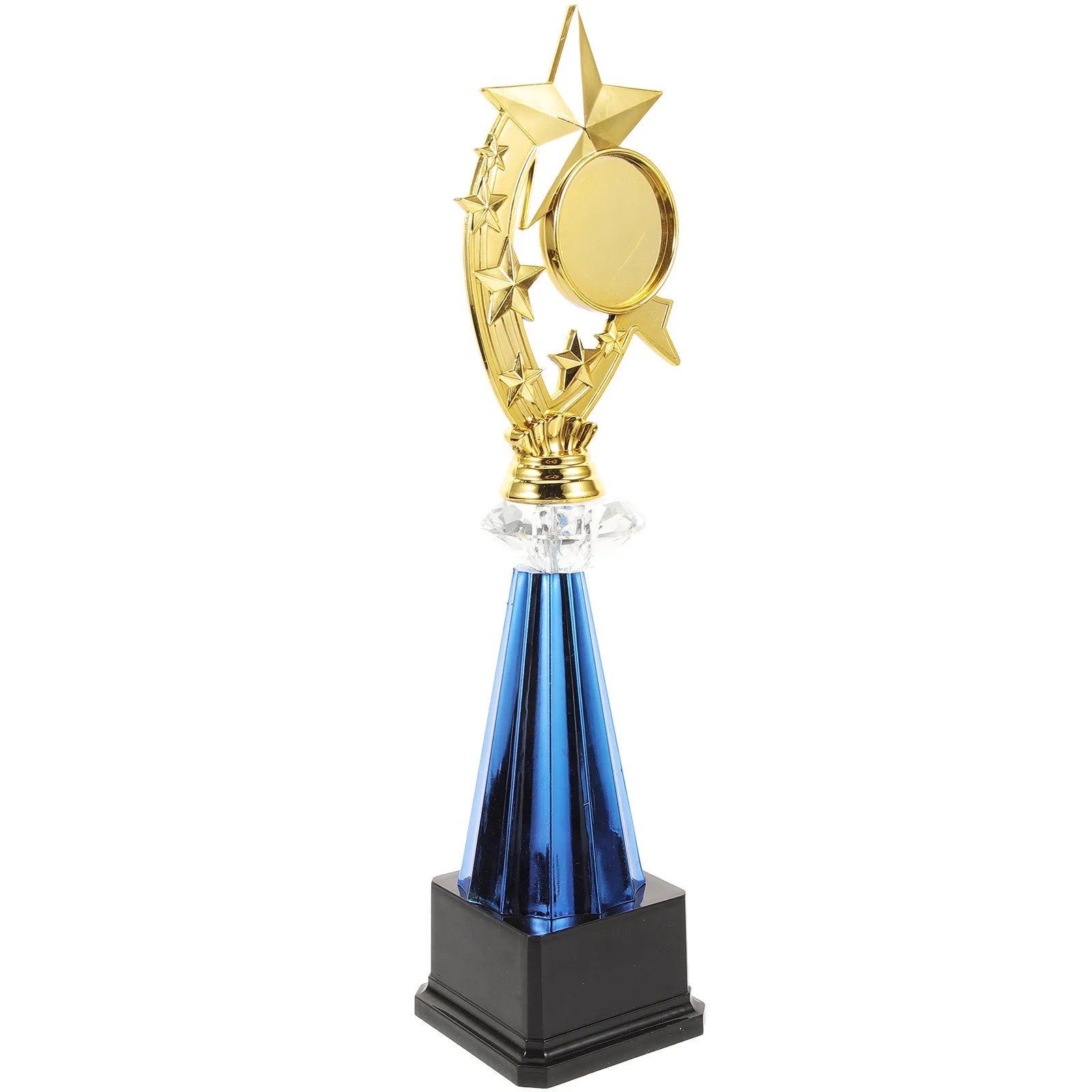 

Пластиковый кубок-пентаграмма для награждения, гладкая поверхность, долговечность, для вечеринок, соревнований, школ, детских садов, праздников