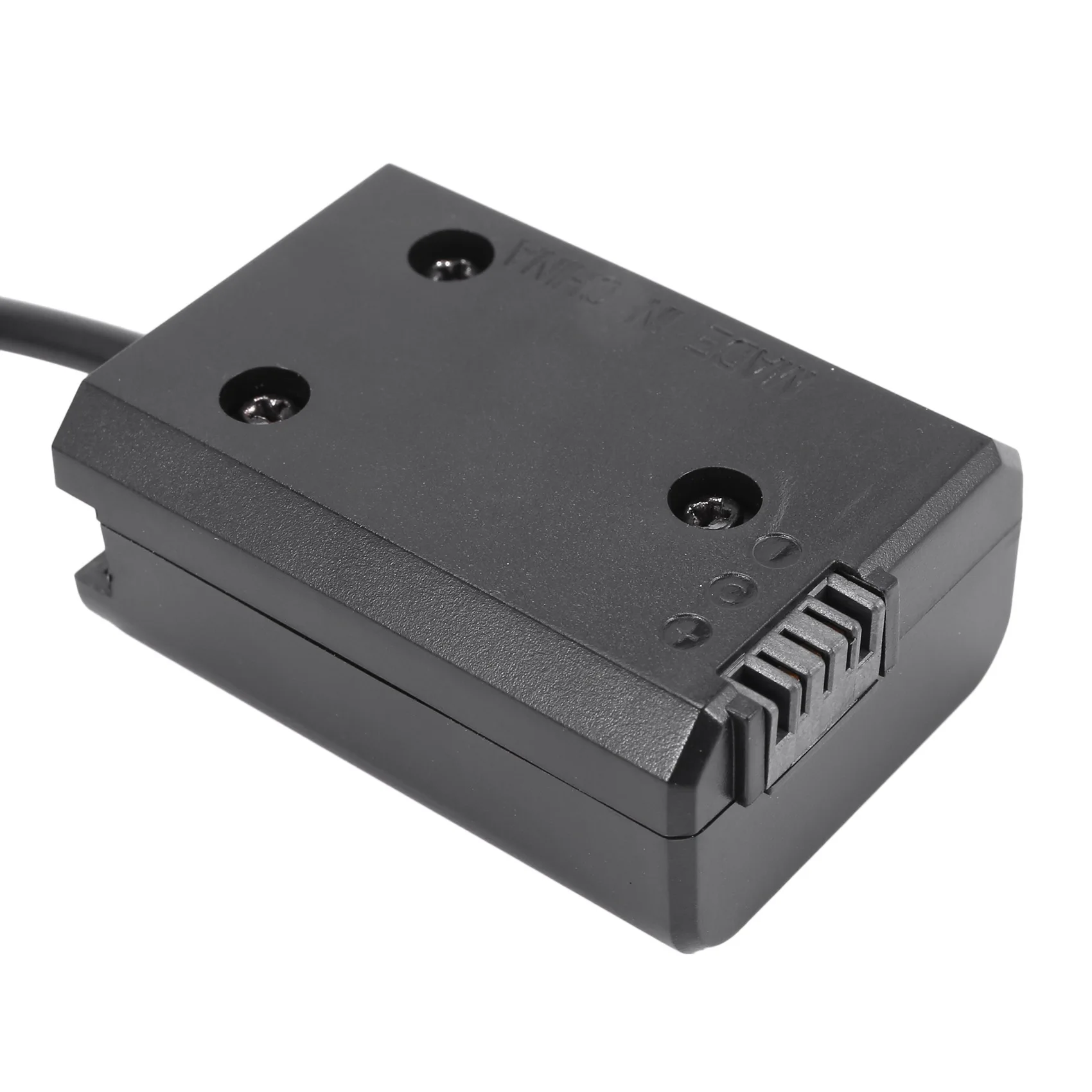 Efficient 2X Np-Fw50 Dummy Battery Pack Coupler Adapter With Dc Male Connector Power Coiled Cable For Sony A7 Mark Ii A6300 A600