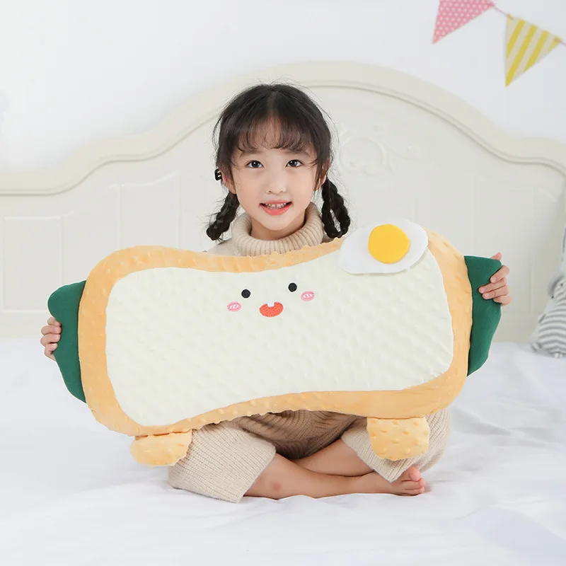 Bantal bayi 1-8 tahun dilepas dicuci kacang beludru bantal katun memori kartun baru TK bantal tidur siang