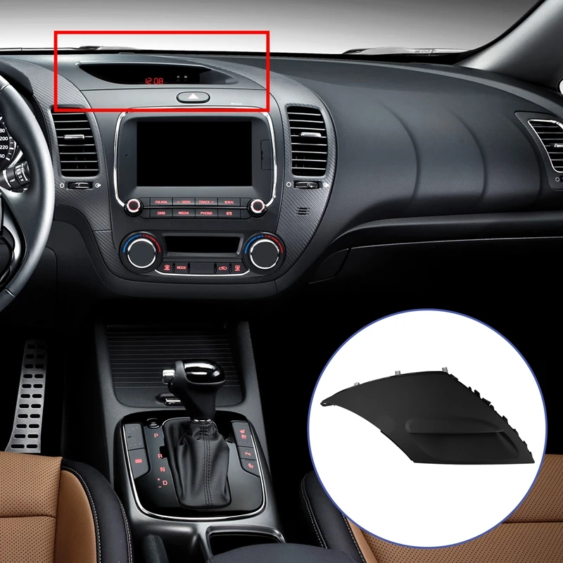 

84745-B5000WK For KIA Cerato 12 2013-2018 K3 Forte Electronic Clock Frame Cover Plate Middle Grille Upper Panel Assembly
