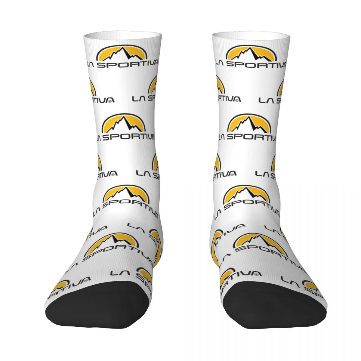 Winter Warm Colorful Men's Women's La Sportiva Logo Socks Sweat Absorbing Basketball Socks