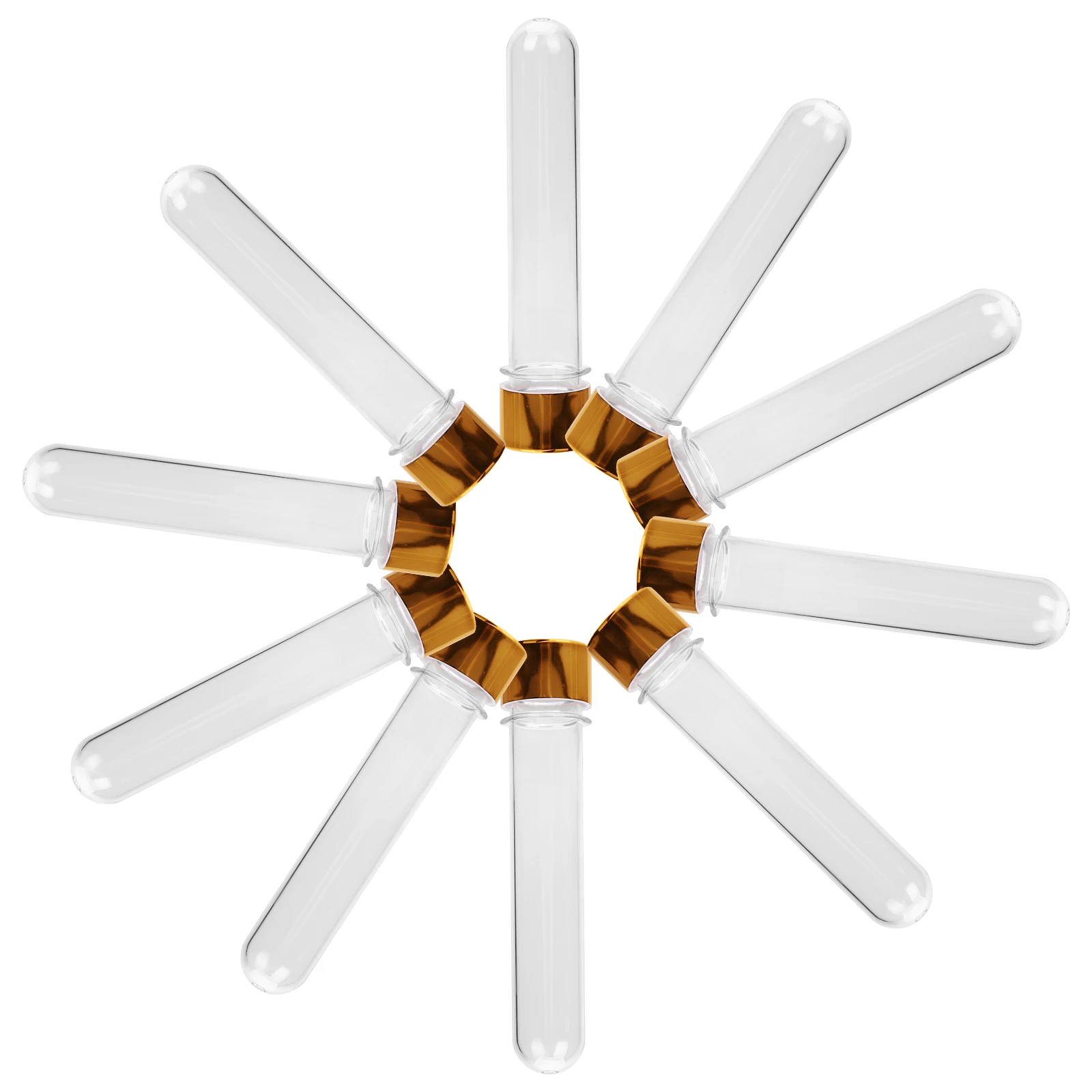 Mask Plastic Bottle Clear Vials Storage Containers Tubes Mini Sampling with Caps Sample