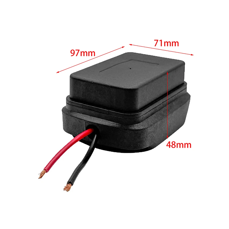 DIY-Batteriekabelverbinder für MT 18V/21V Li-Ionen-Akku, kompatibel mit BL1830 BL1840 BL1850 Ausgangsadapter