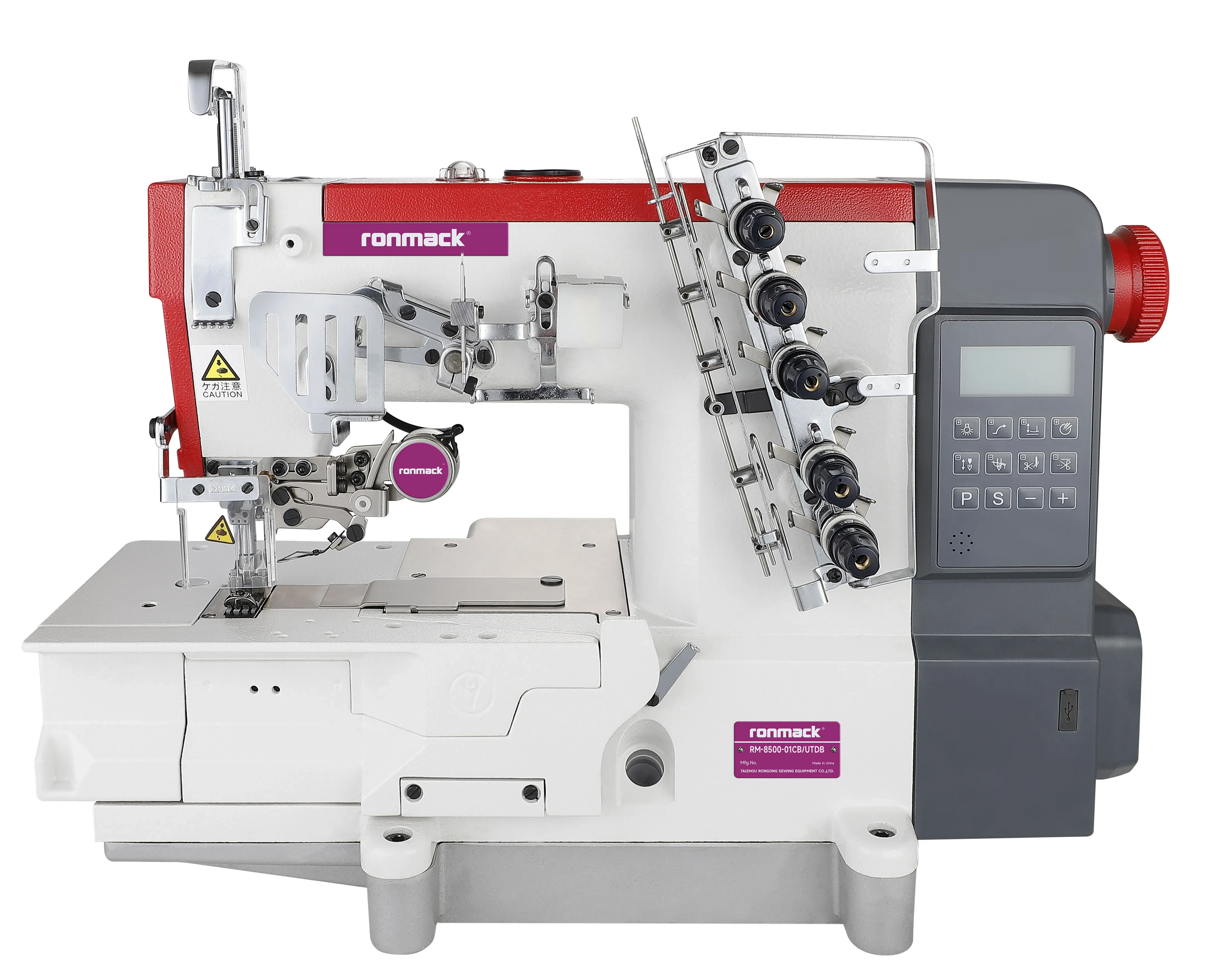 RONMACK RM-8500-01CB-UTDB Step Motor Thread Trimming Platform Style Automatic Interlock Sewing Machine