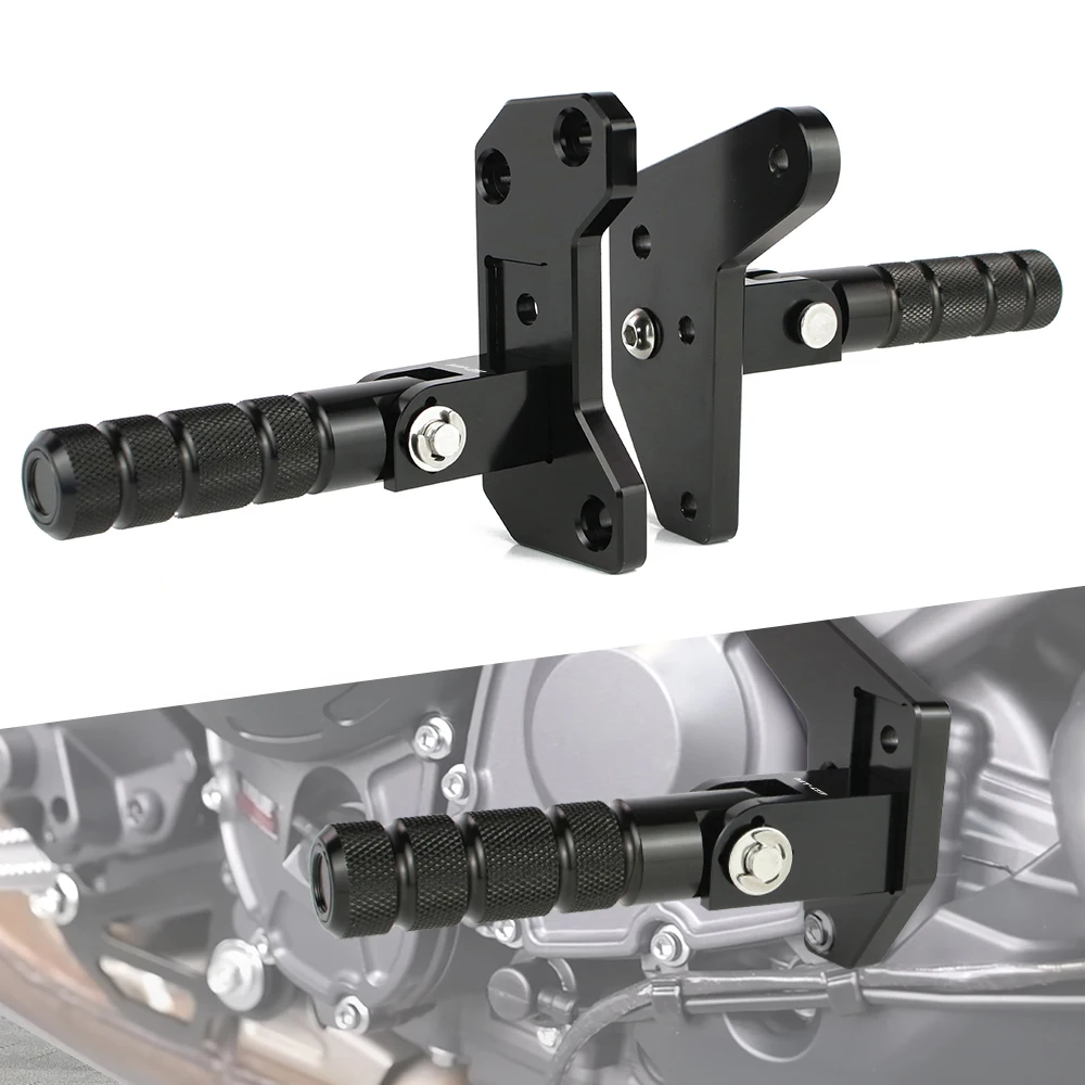

Motorcycle Rider Adjustable Foot Pegs Footrest Kit Highway Peg Mounts For Yamaha MT-09 / SP 2021-2023 Tracer 9 GT / GT+2021-2022