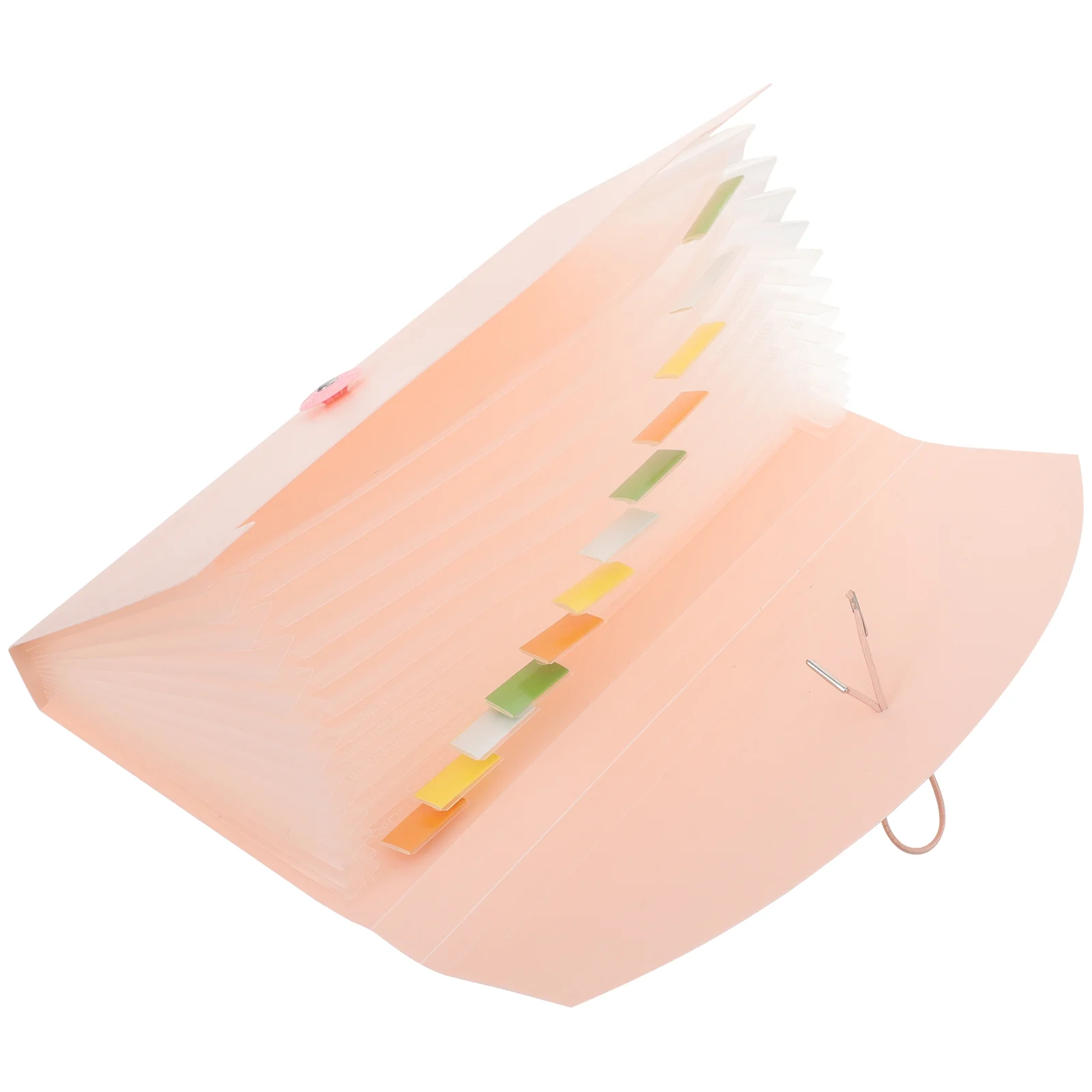 

Folder Organ Bag Plastic Coupon Cards Pouch Bill Organizer with Pockets Bills Portable Receipt Office