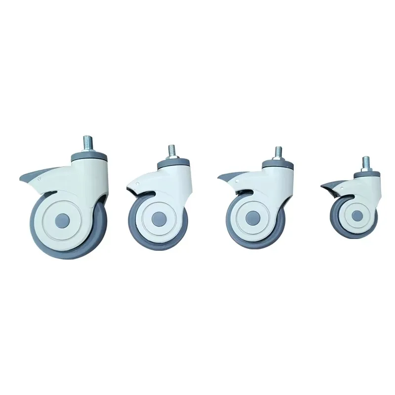 Cover hospital medical bed rotary brake casters