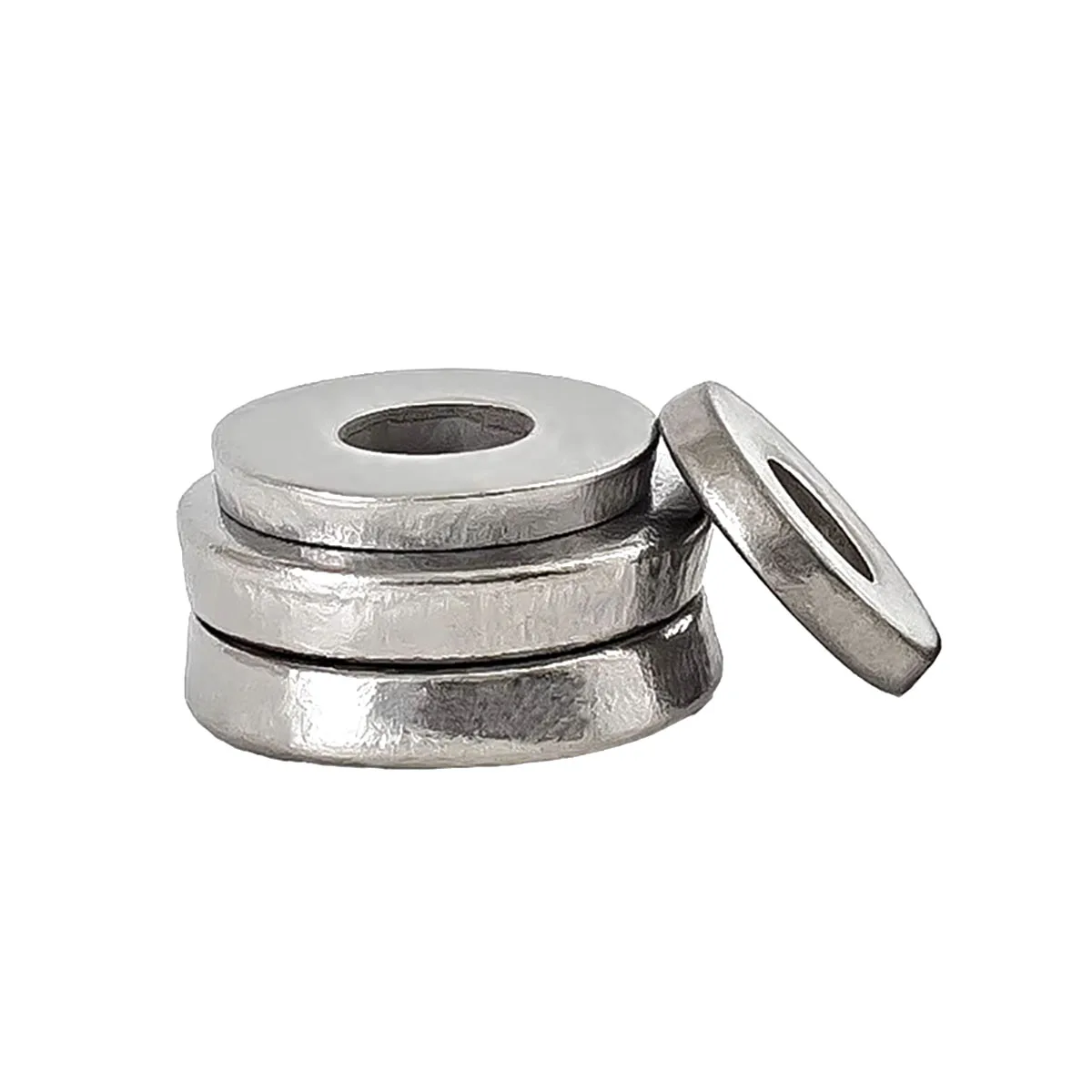 304 Stainless Steel Heavy Duty Flat Washers Thickened Metal Washers M3-M16 for Industrial Fastening & Equipment Assembly