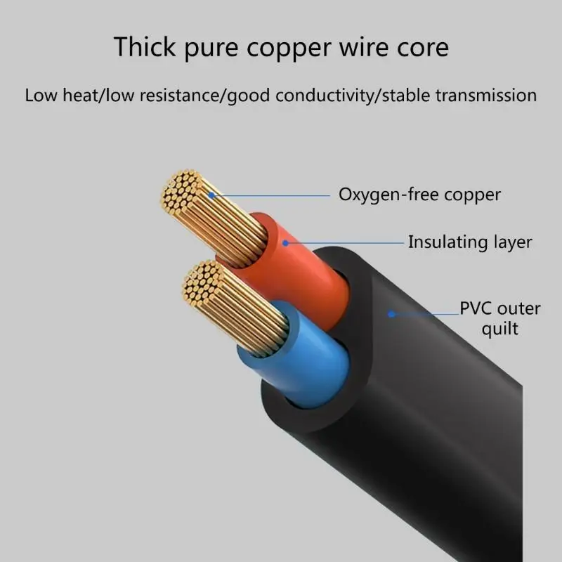 Y1UB Power Cable US 2Prong 1-15P to IEC320 C7 Figure 8 Power Cord for LED LCD Monitors