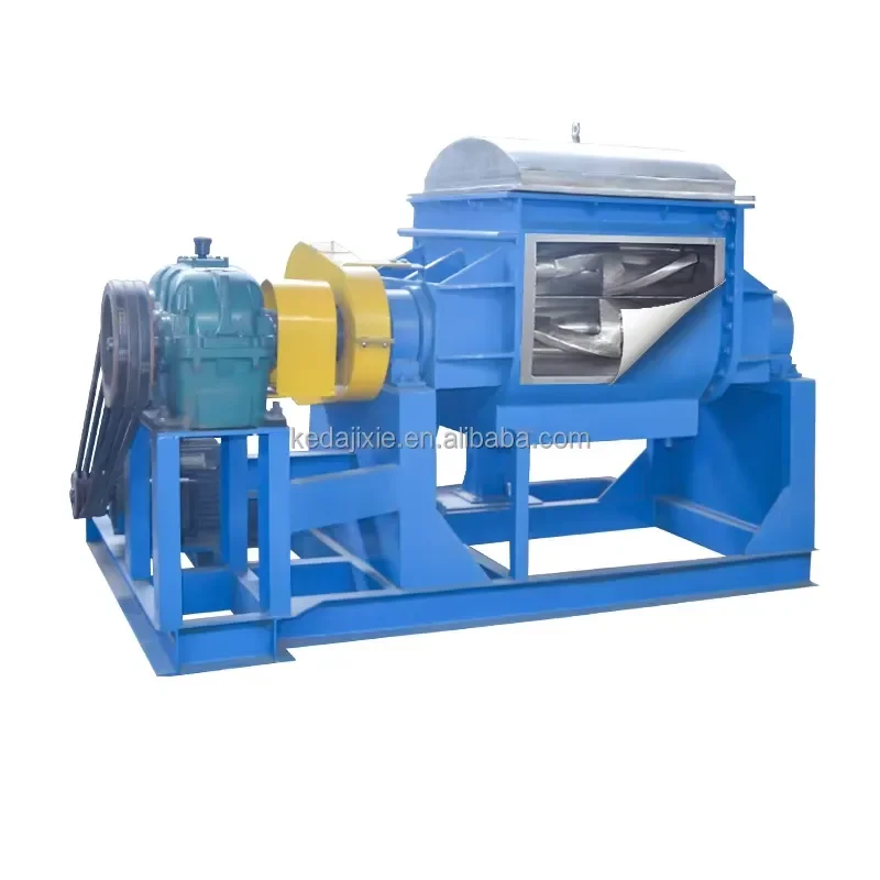 Stainless Steel Vacuum Clay Kneading Mixing Extruder Clay Pottery Pug Mill Mixer Machine