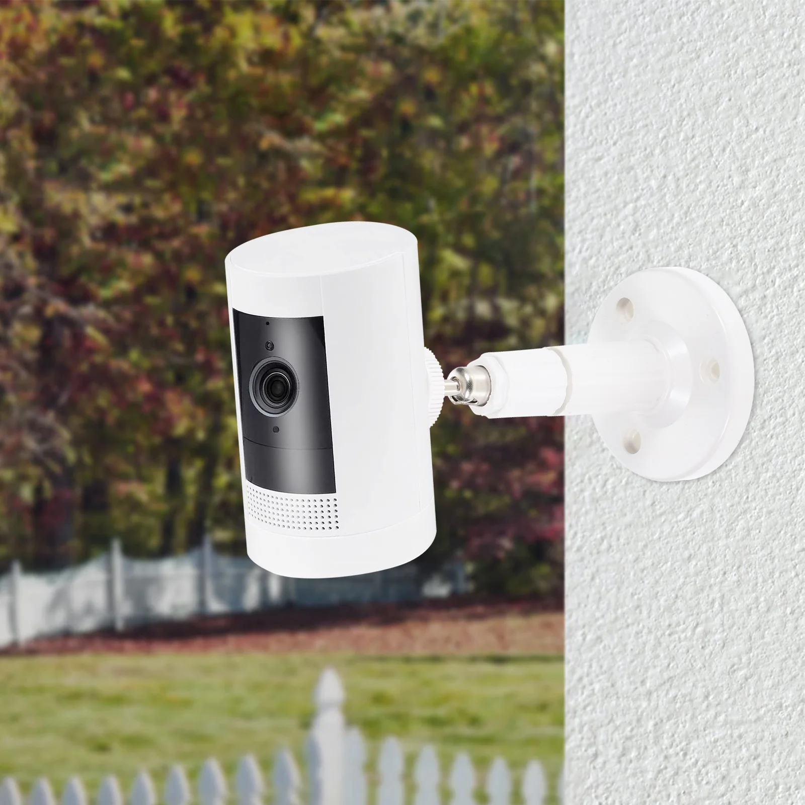 

4pcs Security Camera Mount Bracket Wall Support Adjustable Camera Holder For Indoor Outdoor Surveillance Cctv System Stand