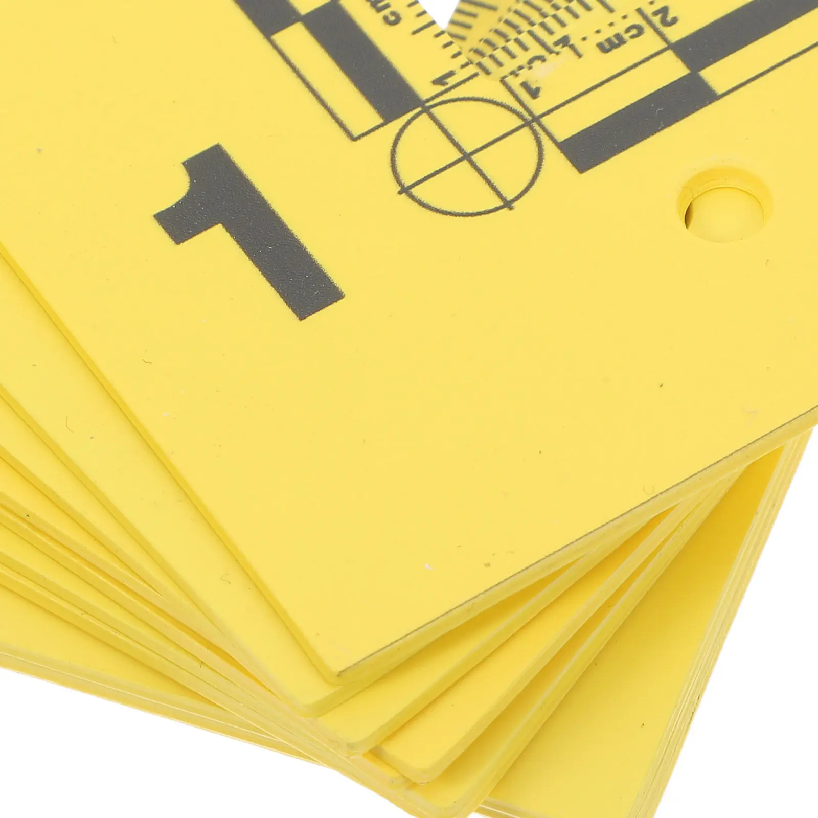 10Pcs Evidence Identification Markers with Scale Ruler Waterproof Fadeproof Numbered Forensic Evidence Marker Set for Crime