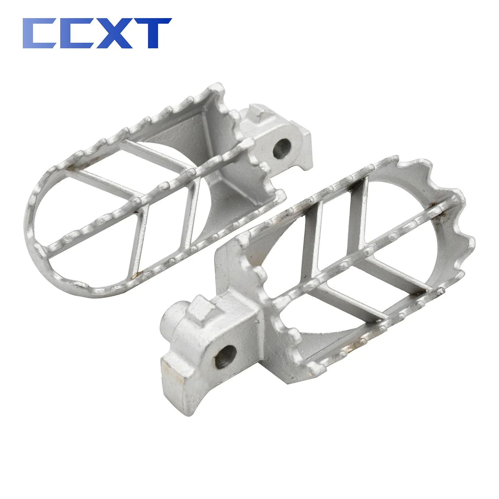 Dirt Bike Stainless Steel Motorcycle Foot Peg Rest Pedal Footpegs For Honda XR XRF CRF 50 50R 70 100F Motocross Universal Parts