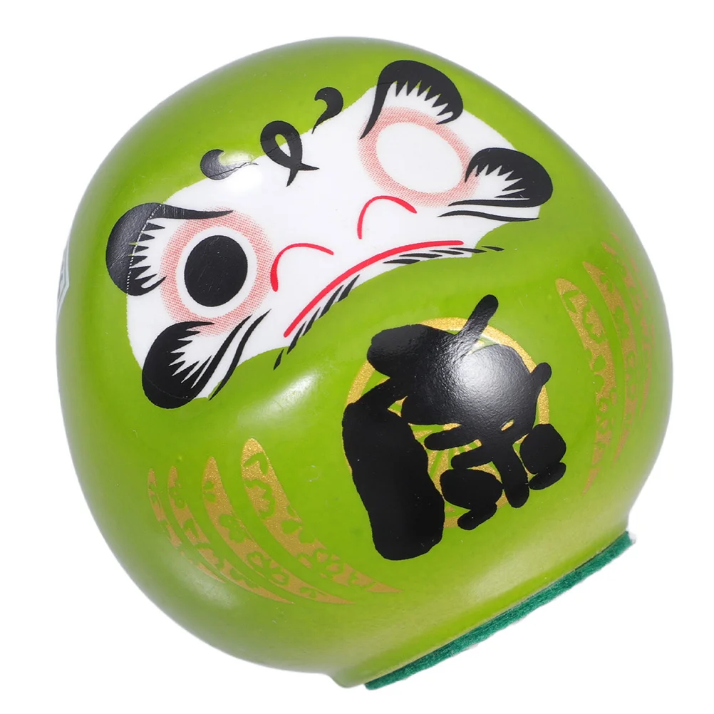 تمثال القط الياباني التقليدي المتحرك من السيراميك لديكور المكتب المنزلي، زينة زن فنغ شوي، تمثال خزفي مصغر للعام الجديد