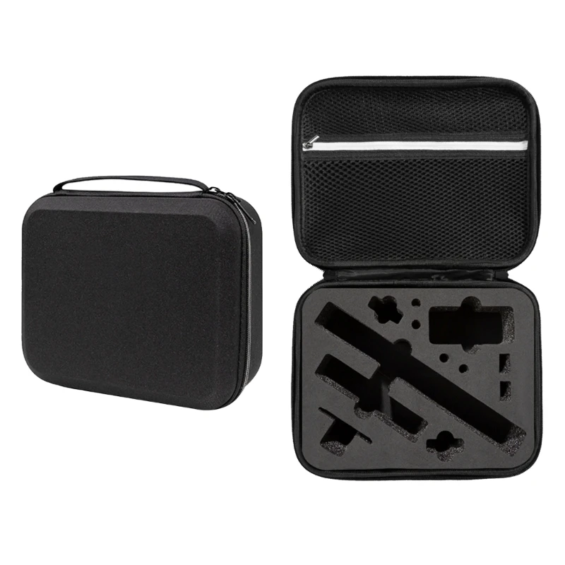 Portable Hard Case for DJI Action 4 Camera Carrying Storage Box Soft Lining for Travel Home