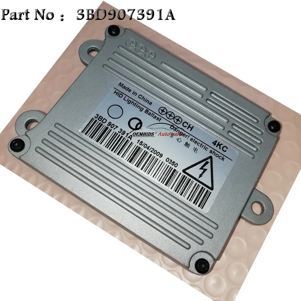 Original 3BD907391A Headlight Control Drive Computer Module 4KC For Passat B6 Tiguan 5N Octavia Superb D1S D1R Xenon Ballast