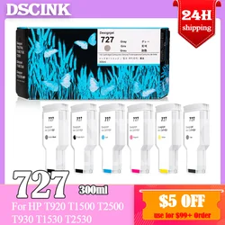 727 Ink Cartridge Compatible For HP T920 T1500 T2500 T930 T1530 T2530 Printer 300ml High Quality Factory Price