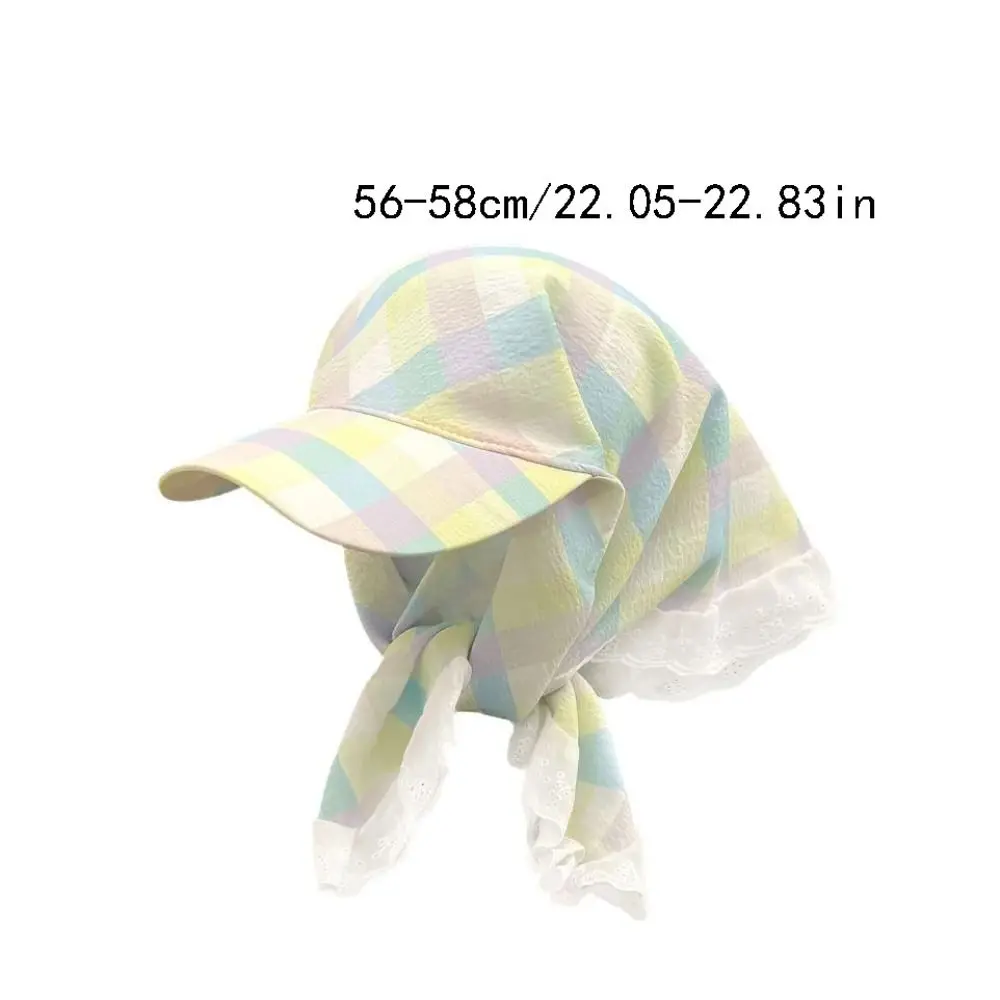 الدوبامين نمط الكورية الحجاب قبعة بيسبول التجفيف السريع لينة مثلث الحجاب قبعة كل مباراة ظلة Strappy باندانا قبعة