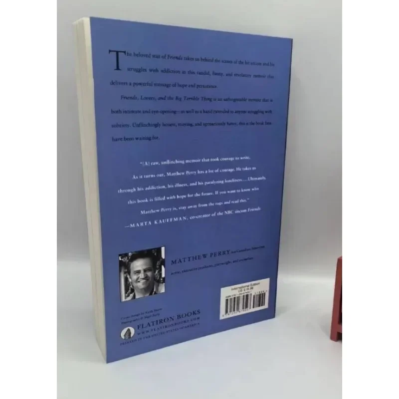Friends, Lovers, And The Big Terrible Thing A Memoir by Matthew Perry Paperback Book in English
