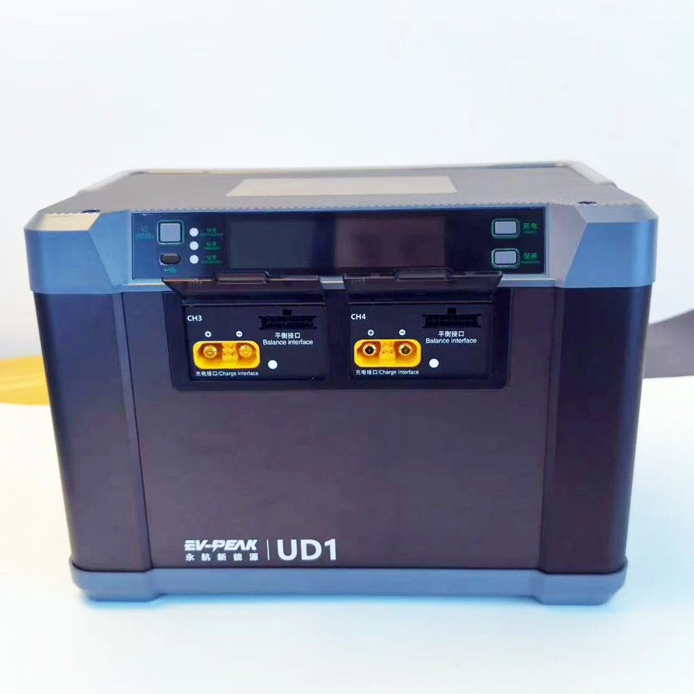 EV-PEAK 60A 3000W UD1 6-14S Industry Intellingent Fast Charger For LiPo LiHV Battery