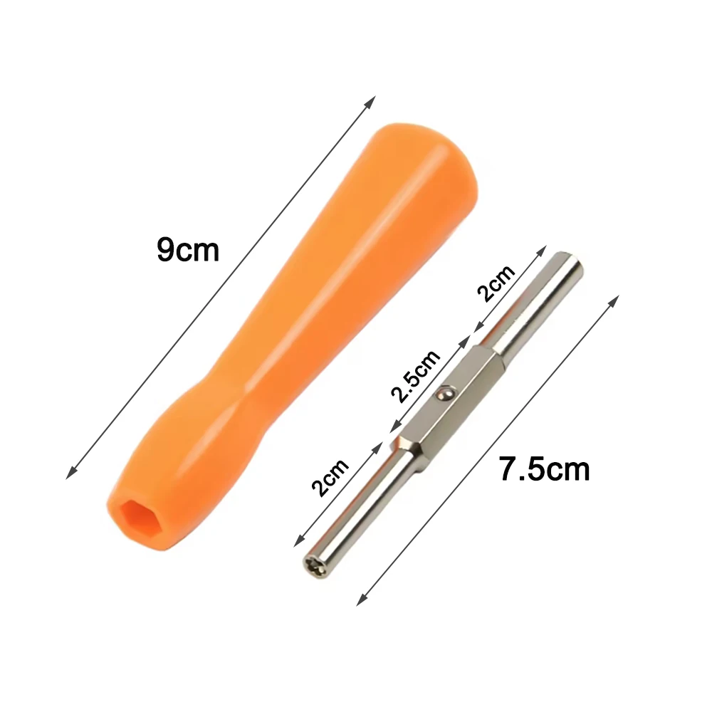 Interchangeable Gamebit Screwdriver 3.8/4.5mm Security Tool For Game Cartridges NES SNES N64 NGC ,Switch PS4 Console Disassembly