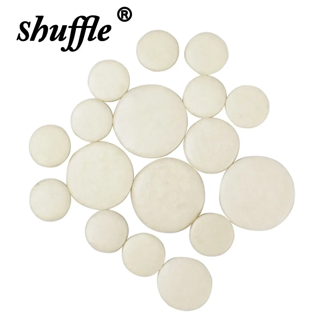 17Pcs Clarinet Keystrokes Pads Cork Cushion Durable Leather Pad Clarinet Button Pad Replacement Woodwind Instrument Accessories