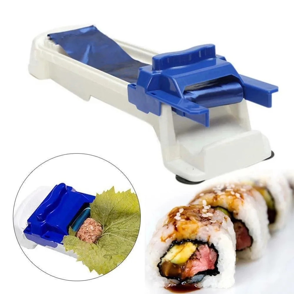 DIY Vegetable Meat Rolling Machine Kitchen Gadget Meat Rolling Tool Stuffed Grape Leaf Roller Portable Meat Roller Sushi Making