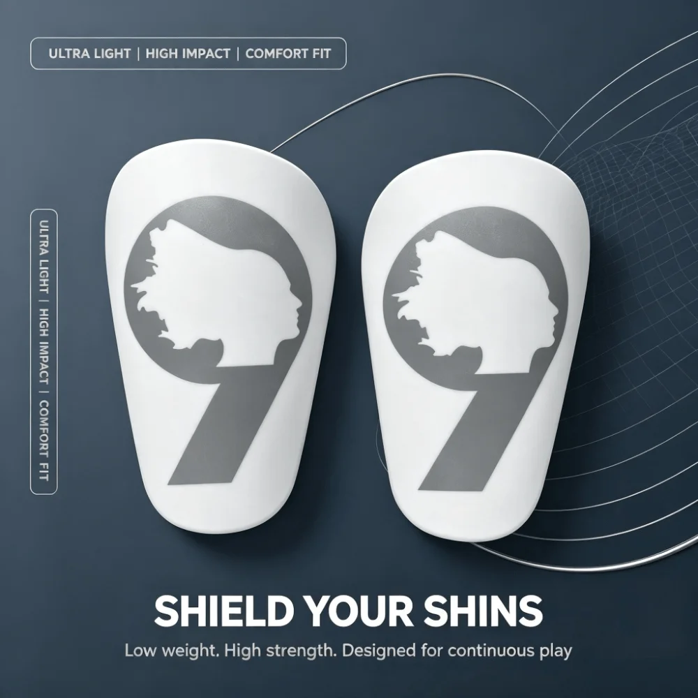 1 Pair Soccer Shin Guards Lightweight High-Quality Durable Sports Knee Pads for Men And Women