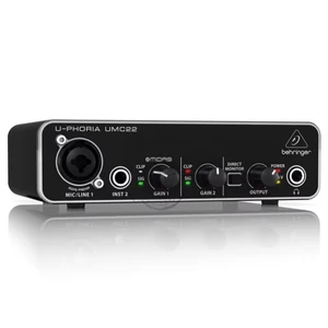 BEHRİNGER-UM2 UMC22 UMC202HD-in Mikrofon Amplifikatörü, Ses Arabirimi, Kayıt, Ses Kartı, %100 Orijinal Ses kartı behringer için en iyi 10 satış-no. 9