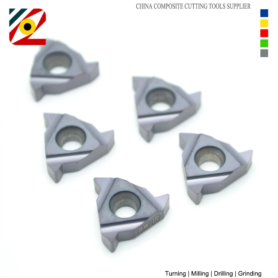 EDGEV 16ER 16IR 7W 8W 9W 10W 11W 12W 14W 16W 18W 20W 24W 26W 28W utensile per tornitura filettatura inserto in metallo duro CNC