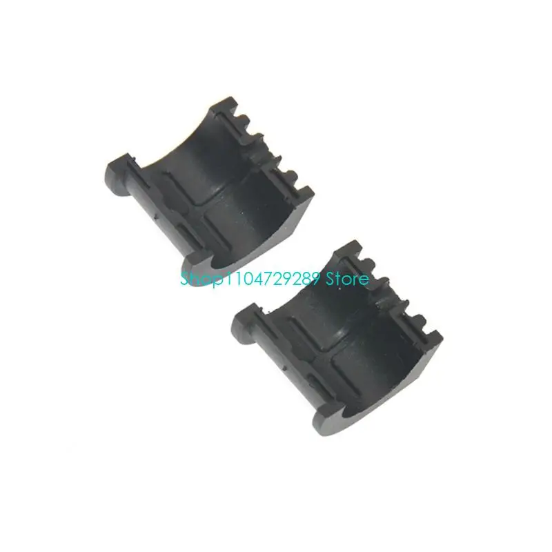 D8KE Steering Support Bushing Set 5438903 5439731 Replacement, Ribbed Reinforced Nylon Pair for Worn Steering Connection Service